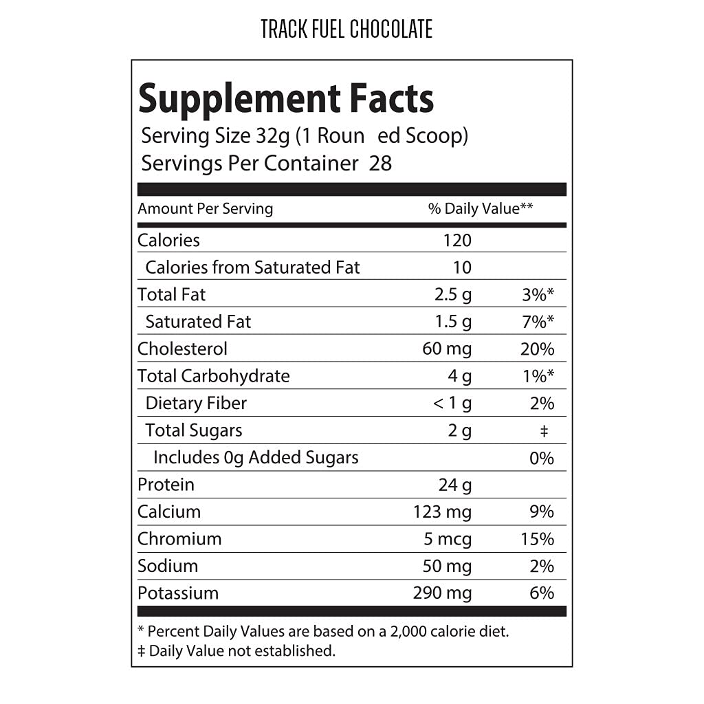 6AM Run Track Fuel Whey Protein Powder - BCAAs for Recovery - Digestive Enzymes for Absorption - Gluten-Free - Chocolate
