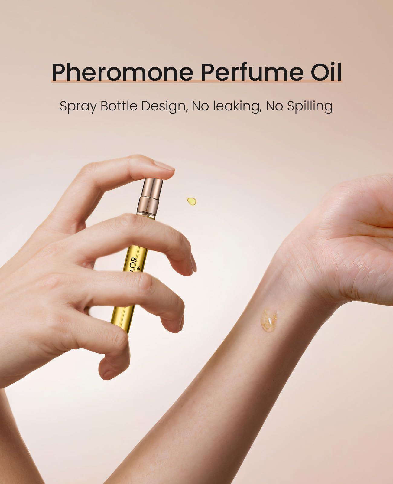 Pheromones Perfumes for Women & Men, No. 54 Vanilla Cream Fragrances, Vanilla Perfume,Enhanced Scents Pheromone Perfume Oil,Pheromone Cologne for Men&Women, 0.34 fl.oz/10ml Travel Size Perfume Spray