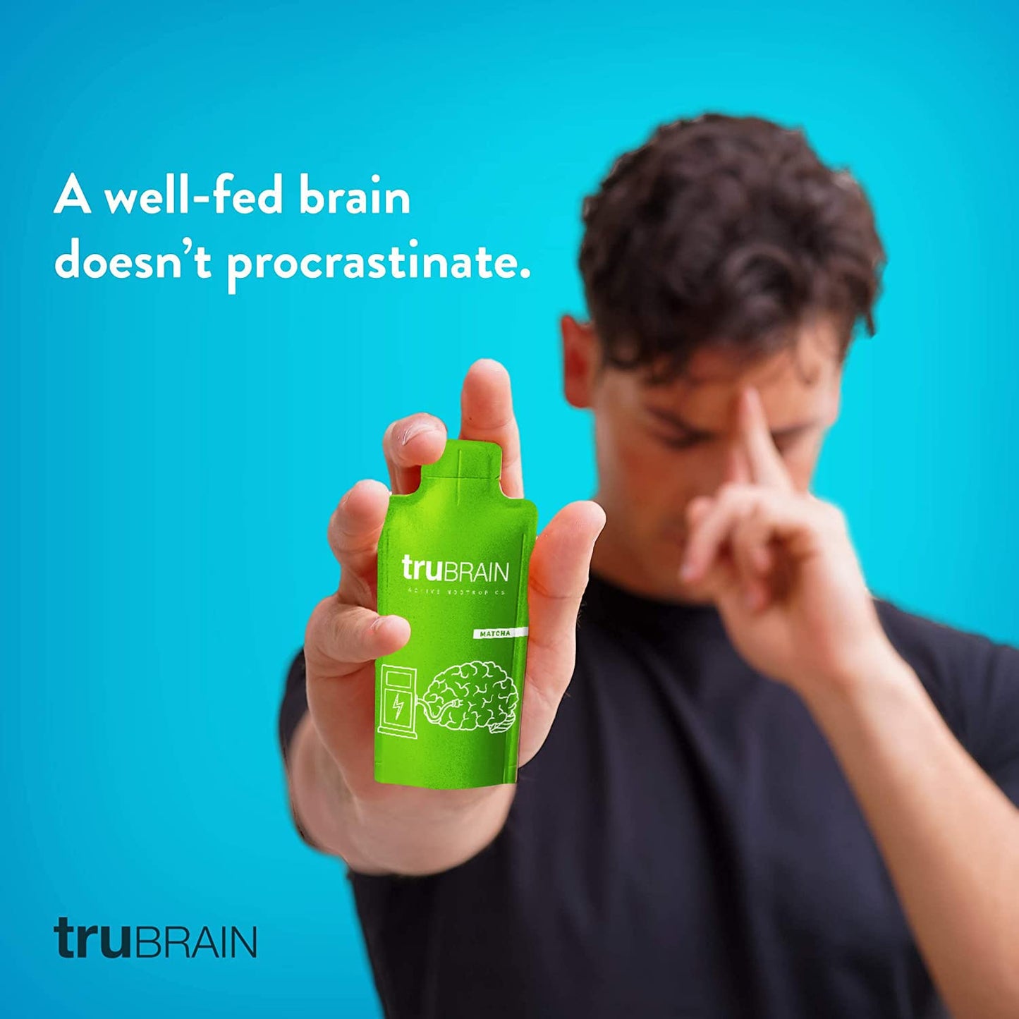 TruBrain Drinks - Nootropic Brain Food Designed by Neuroscientists to Boost Mental Output & Improve Memory Nootropic Supplement