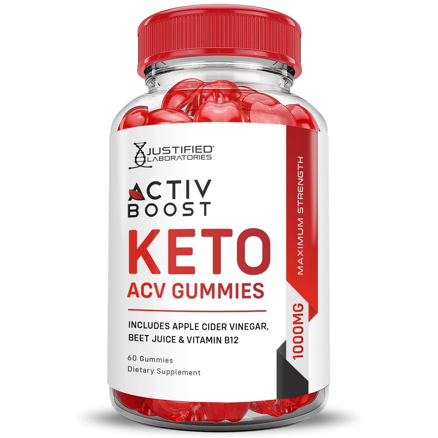 Activboost Keto ACV Gummies Advanced Formula 1000MG Active Boost Keto Gummies Apple Cider Vinegar Activ Boost Formulated with Pomegranate Beet Juice Powder B12 Vegan Non GMO 60 Gummys