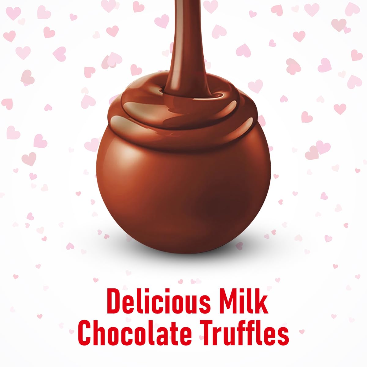 Lindt LINDOR Milk Chocolate Candy Heart Gift Box for Special Present Individually Wrapped Chocolate Gourmet Truffles Chocolate Candy for Friends and Loved Ones 17 count Milk Chocolate