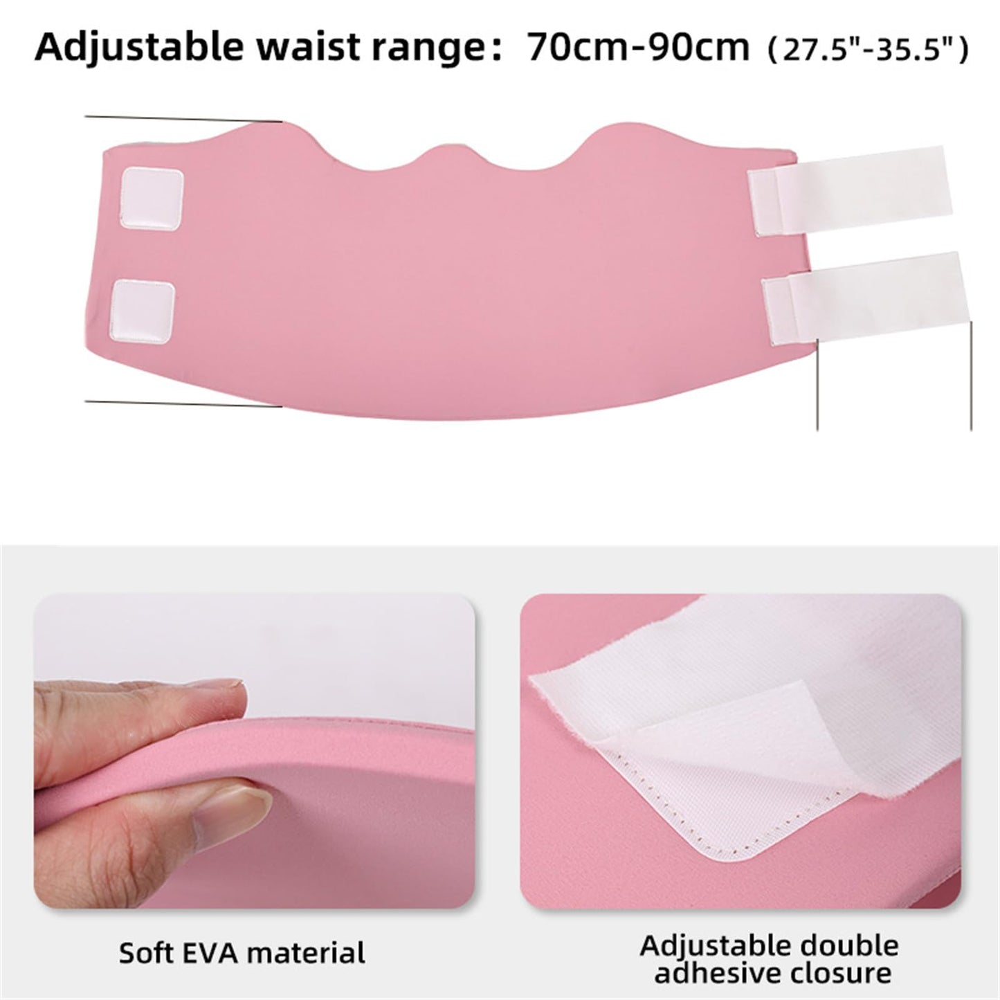 Abdominal 360 Board Post Foam and Compression Boards for Liposuction Size Black