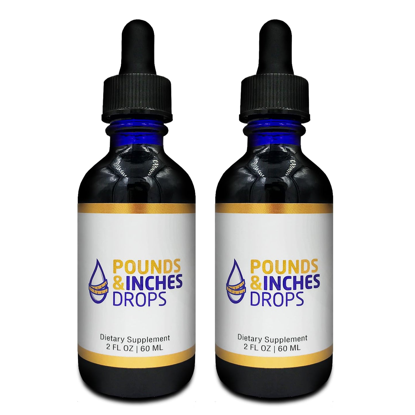 Dirobi Pounds and Inches Weight-Loss Drops, Liquid Weight-Loss Supplement for Women and Men, Diet-Pill Alternative with Delicious Blueberry Flavor…