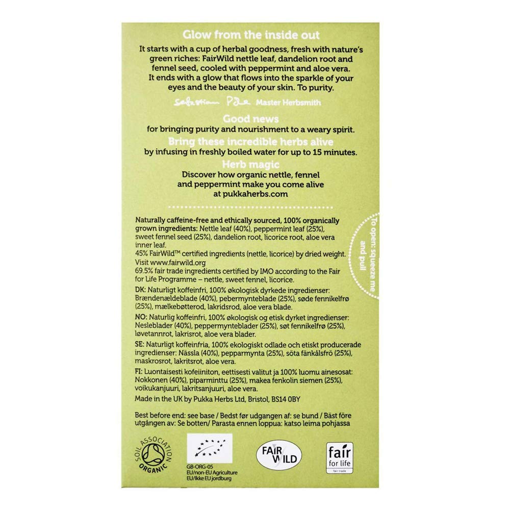 Pukka Organic Teas, Cleanse, 20 Count