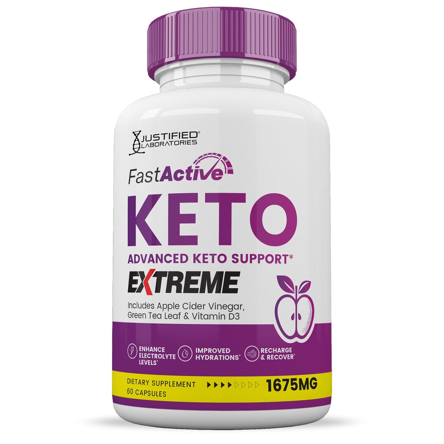 (3 Pack) Fast Active Keto ACV Extreme Pills 1675MG Keto Support Blend Alternative to Fastactive Keto Gummies Includes Apple Cider Vinegar Extra Virgin Olive Oil Powder Green Tea Leaf 180 Capsules