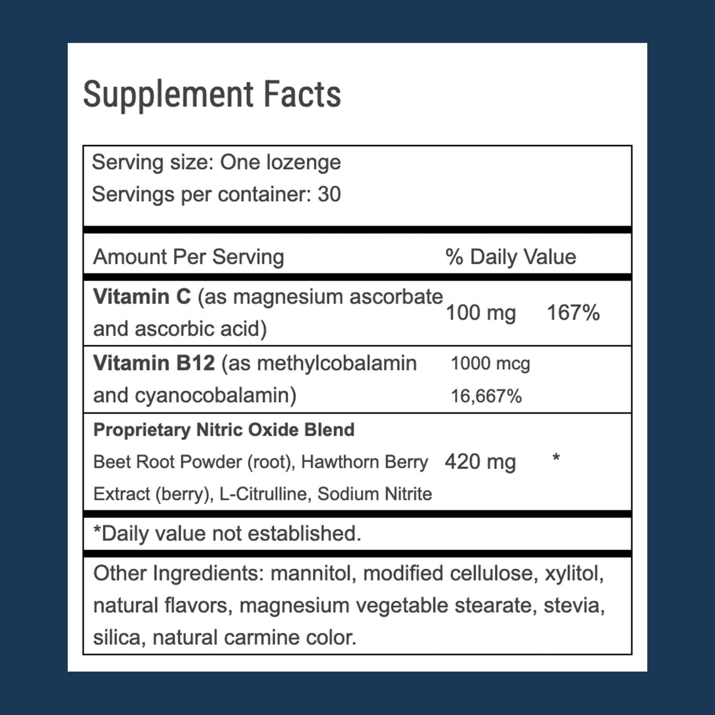 Advanced Bionutritionals - Circ02, Nitric Oxide Supplement for Men and Women, Supports Immune System, Beet Root, L-Citrulline Formula, Non GMO, Gluten Free, Dairy Free, Soy Free, Vegan (30 Lozenges)