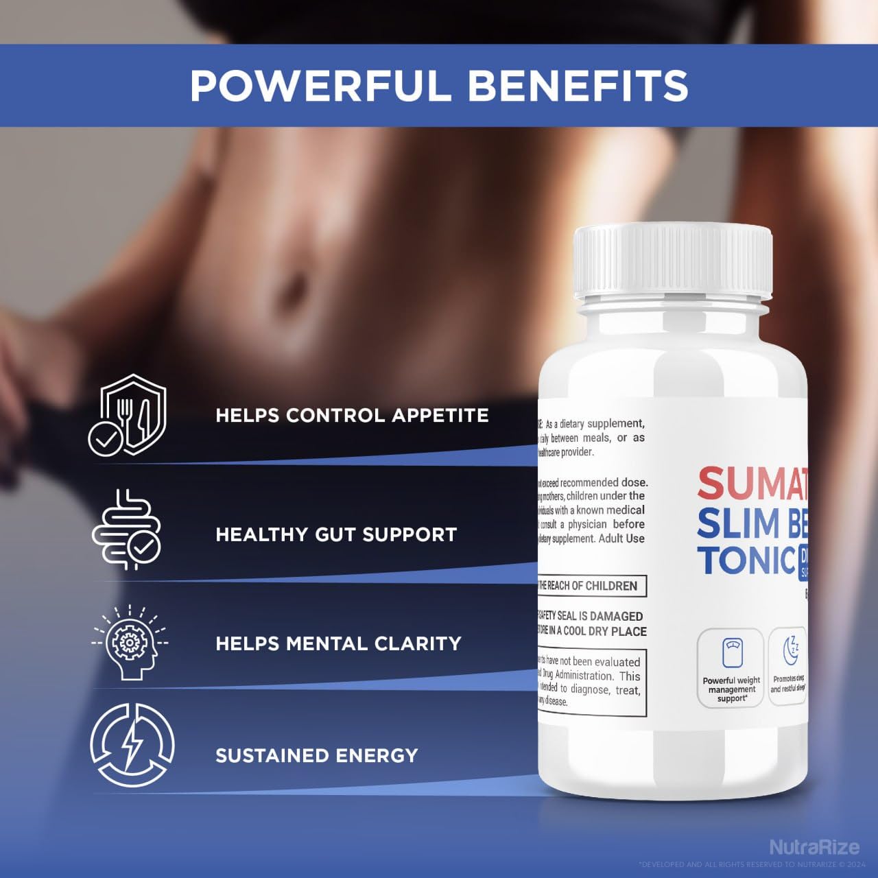 (2 Pack) Sumatra Slim Belly Tonic, Sumatra Slim Belly Tonic Dietary Supplement for Advanced Weight Loss, Maximum Strength All-Natural Pill to Target Belly Fat, Sumatra SlimBelly Reviews (120 Capsules)