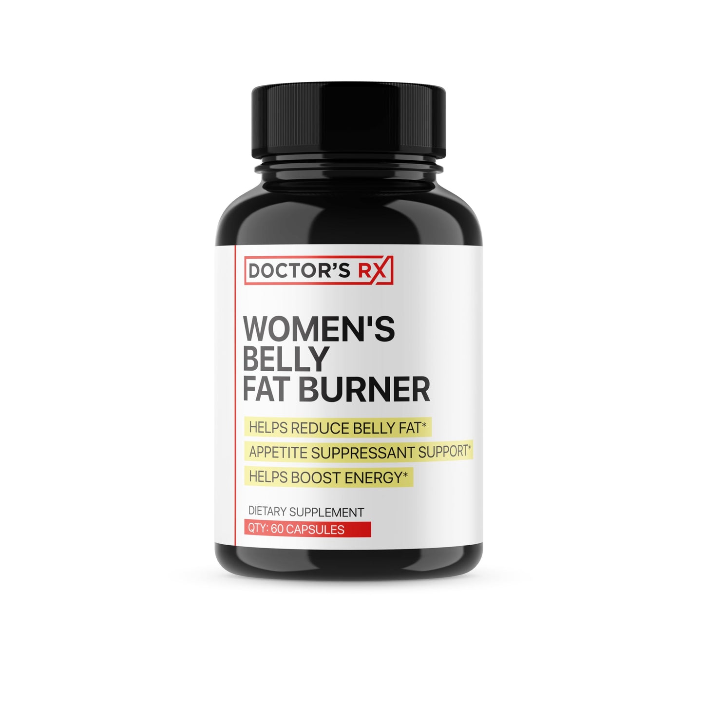 Belly Fat Burner Supplement for Women | Metabolism Booster, Suppress Appetite, Burn Calories | Extra Strength Weight Loss Pills for Women with 8 Strong Ingredients - 60 Servings