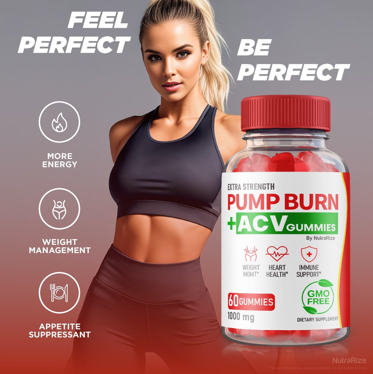 (2 Pack) Pump Burn ACV Gummies - Pump Burn Keto ACV Gummies, Pump Burn + ACV Gummies for Advanced Weight Loss, Maximum Strength, Keto + ACV Gummy, PumpBurn Gomitas Reviews (120 Gummies)