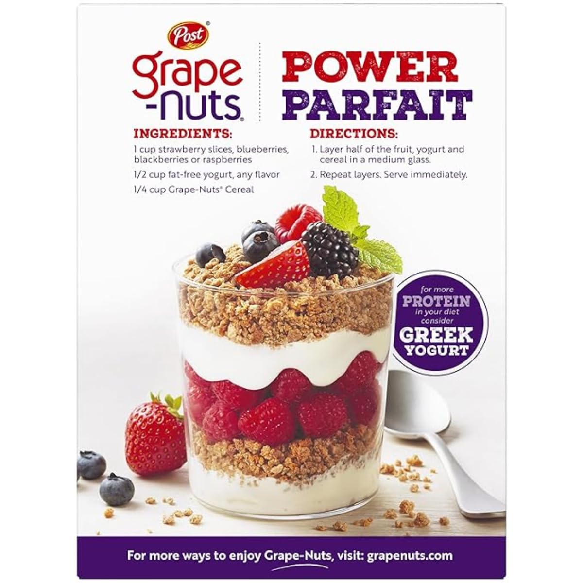Post GrapeNuts The Original NonGMO Cereal 205 oz Box Pack of 2 41 oz in total