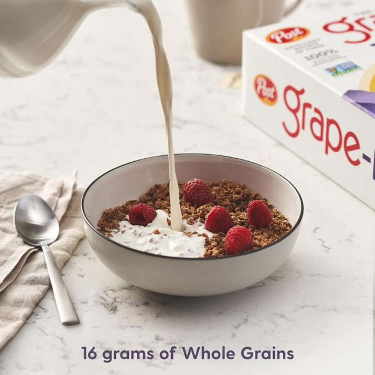 Post GrapeNuts The Original NonGMO Cereal 205 oz Box Pack of 2 41 oz in total