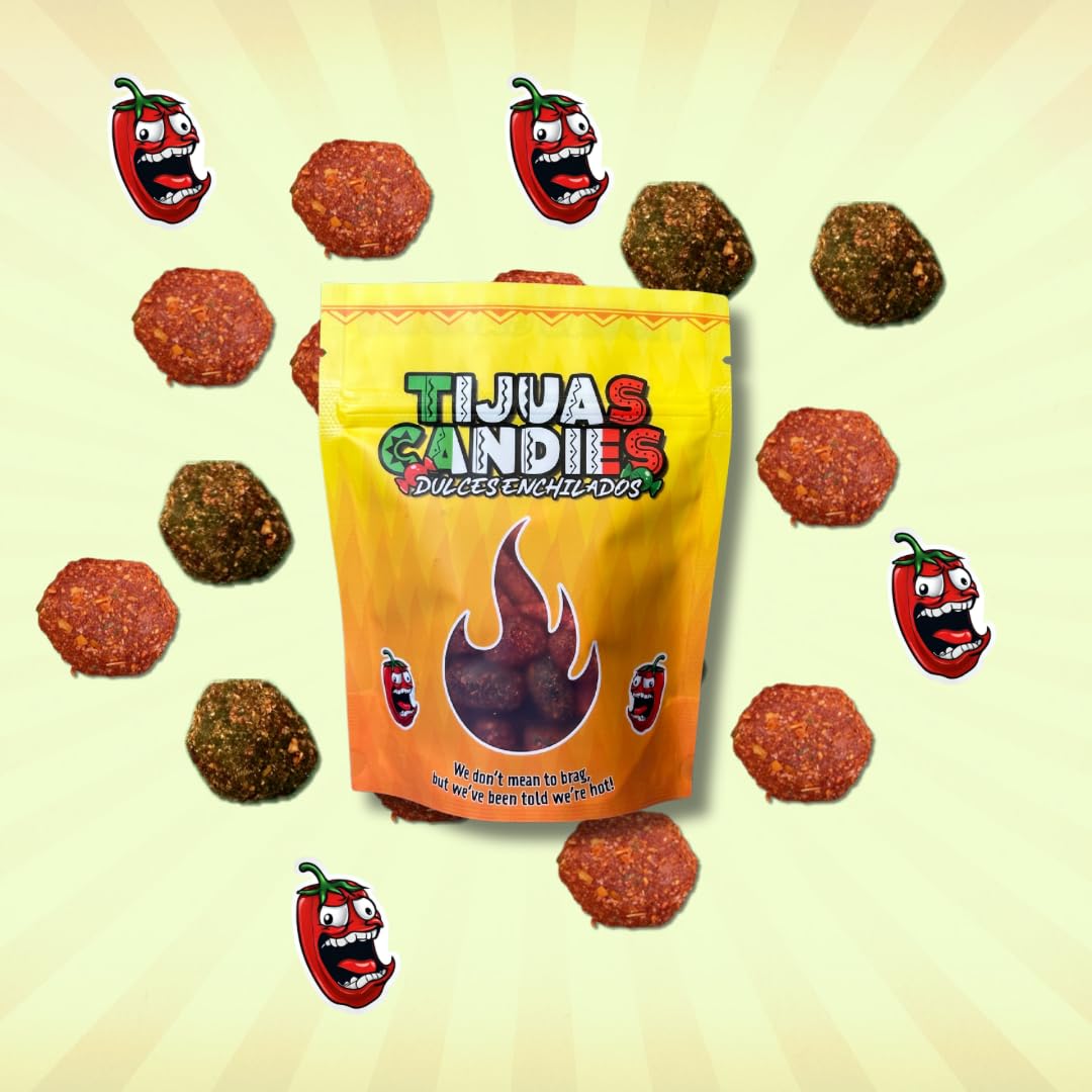 Tijuas Candies Spicy Chamoy Dulces Enchilados Mexican Candy GummyGush