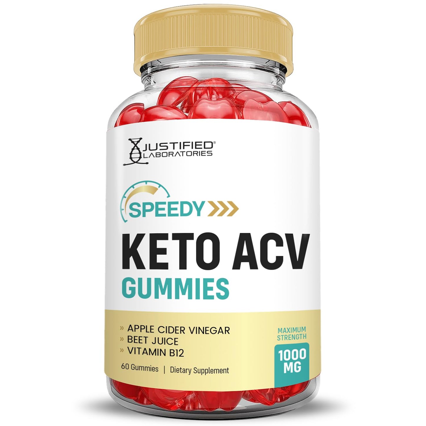 (2 Pack) Speedy Keto ACV Gummies Advanced Formula 1000MG Speedy Keto Gummies Apple Cider Vinegar Formulated with Pomegranate Beet Juice Powder B12 Vegan Non GMO 120 Gummys