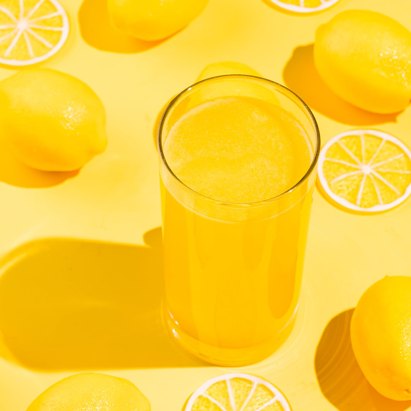 Wonderslim FAST BOOST Energy & Hydration Drink Mix - Lemonade flavored, Sugar Free Electrolytes Powder Packets with Antioxidants, Green Tea Extract, Vitamins B, C & E (14 Stick Packs)