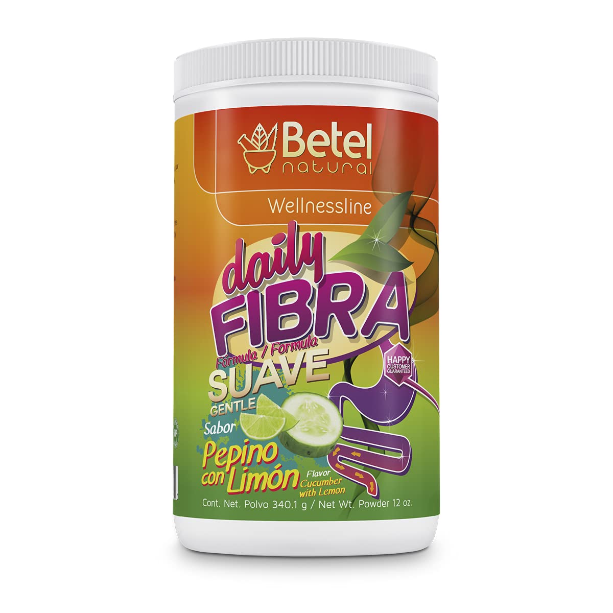 Betel Natural Daily Fibra Suave Formula/Gentle Formula - Gentle Fiber Cleanse (Passion Fruit)