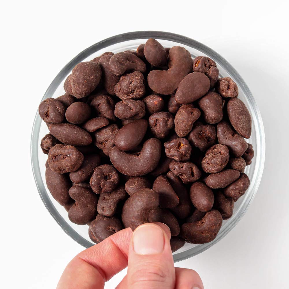 Hu Hunks Vegan Chocolate Covered Cashews With Vanilla Bean 2 Pack NonGMO Gluten Free Paleo Organic Dark Chocolate