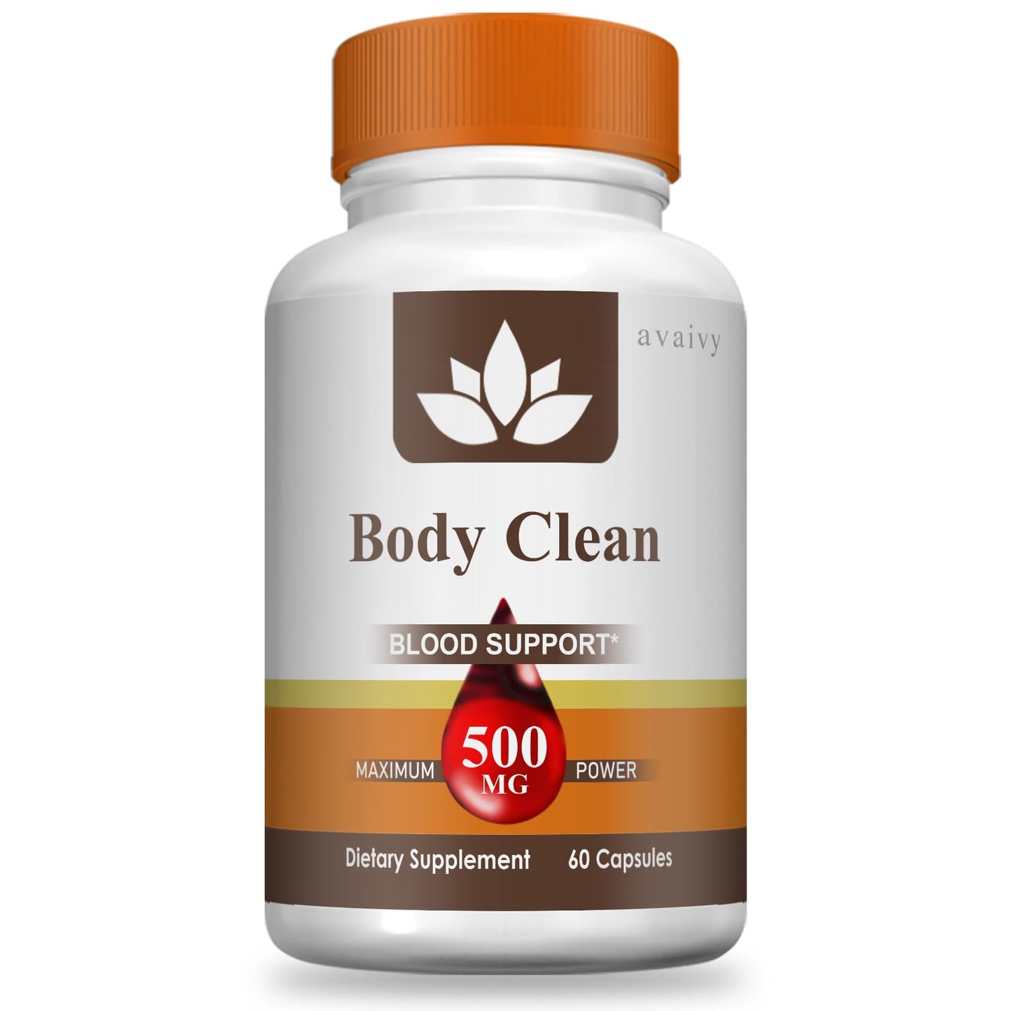 Avaivy Body Clean - BodyClean Pill Formula (Single, 60 Capsules)