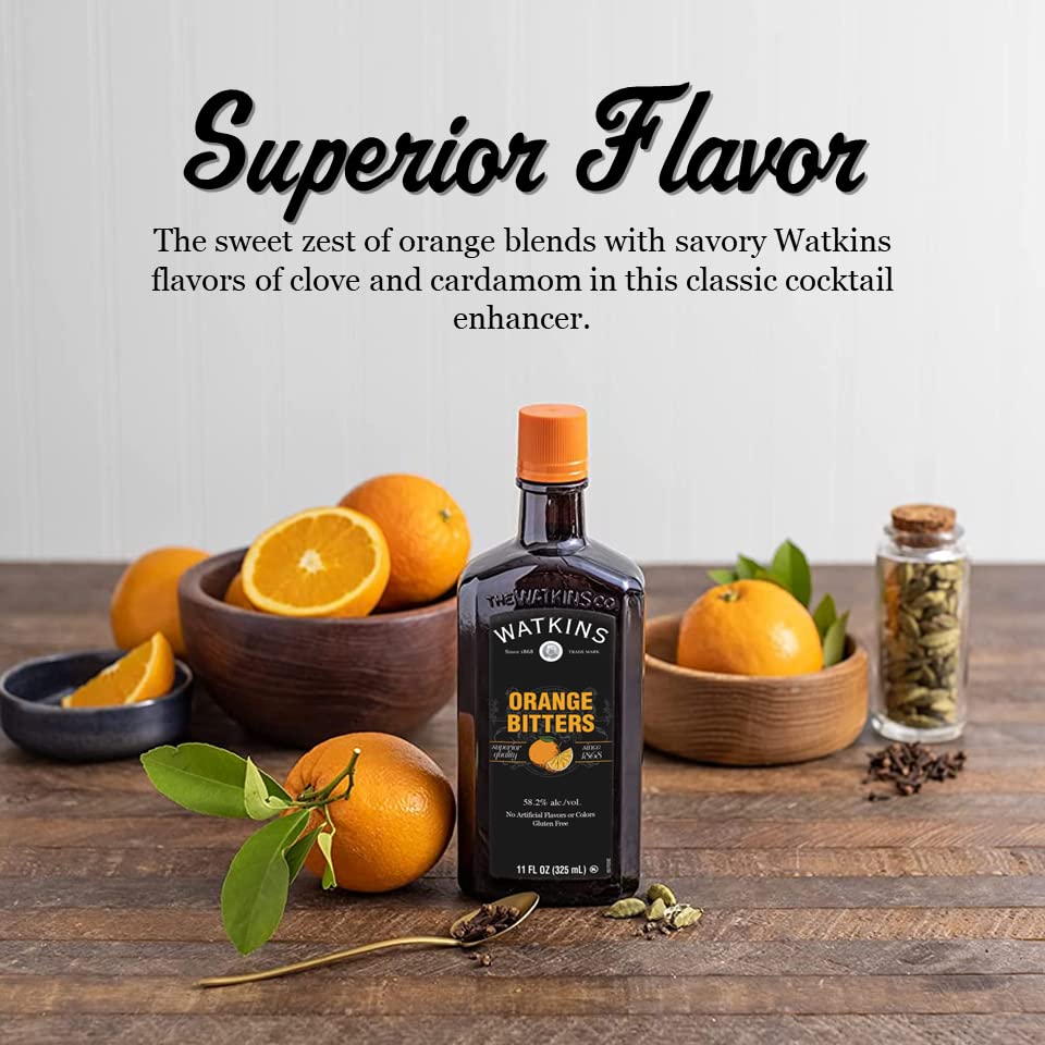 Watkins Orange Cocktail Bitters 11 oz