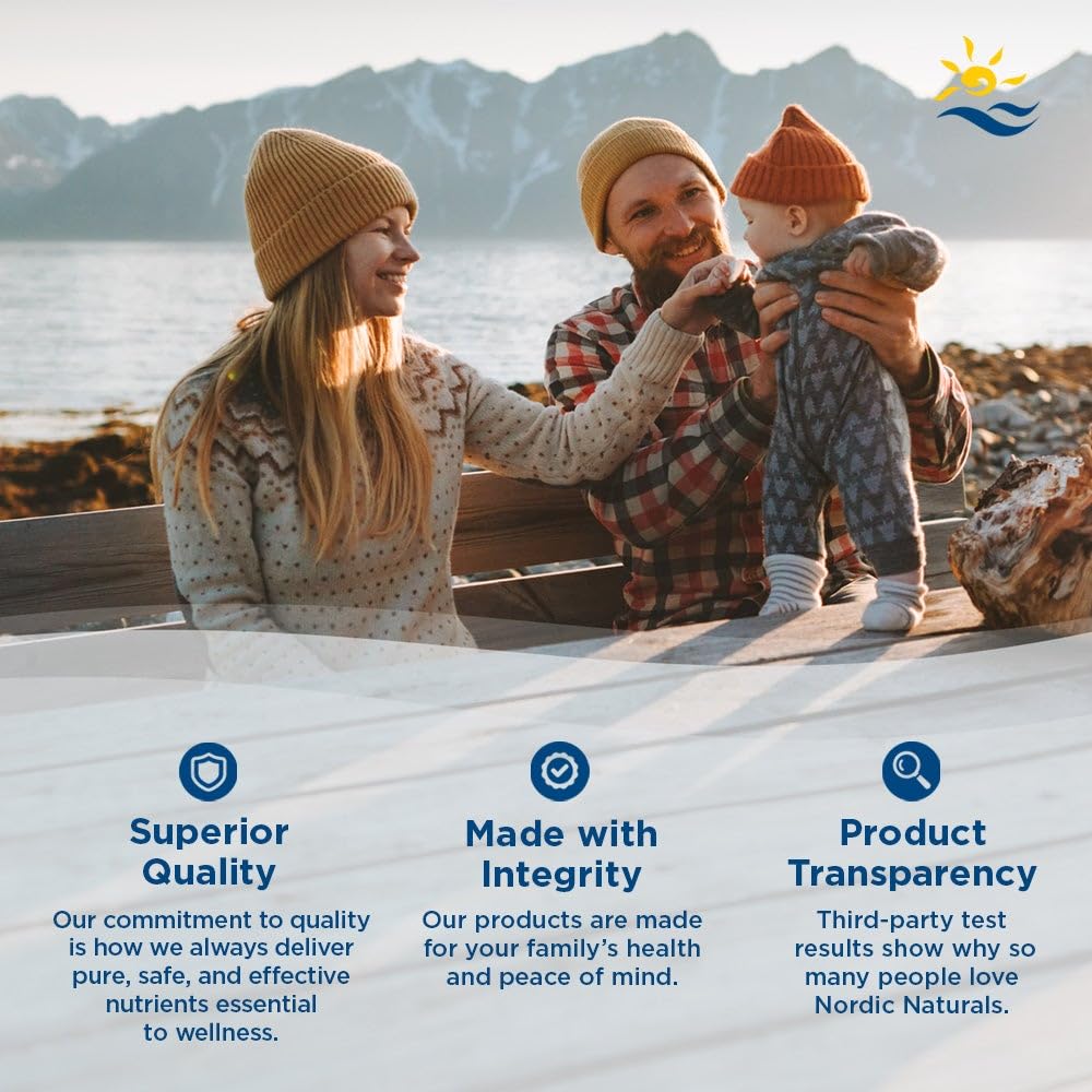 Nordic Naturals Nordic Omega-3 Gummy Fish, Tangerine - 30 Gummy Fish - 124 mg Total Omega-3s with EPA & DHA - Non-GMO - 30 Servings