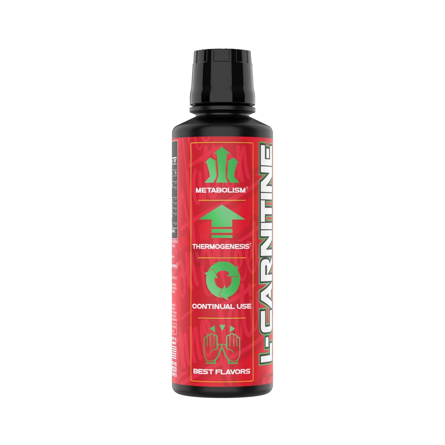 VMI Sports L-Carnitine 1500 Heat Liquid Enhanced Thermogenic | 1500 mg Carnitine | Maximum Absorption Formula | Great Taste for Men & Women | 31 Servings (Gummy Bear)