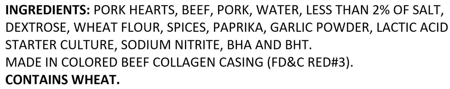 Oh Boy Oberto Classics Cocktail Pep Smoked Sausages 3 Ounce Pack of 8