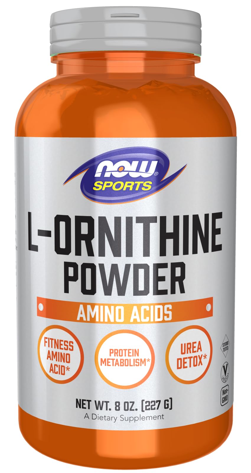 NOW Foods Sports L-Ornithine - 8 oz