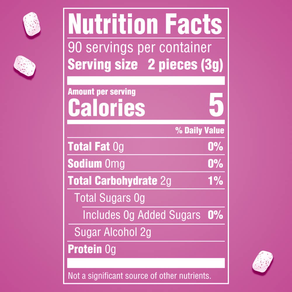 ORBIT Bubblemint Sugar Free Chewing Gum Bulk Pack 2 Pack 180 Piece Bag 2 Pack 55 Piece Bottle