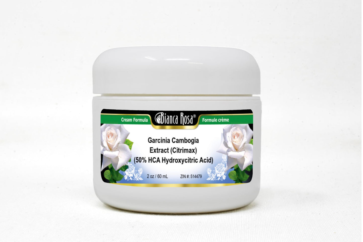Bianca Rosa Garcinia Cambogia Extract (Citrimax) (50% HCA Hydroxycitric Acid) Cream (2 oz, ZIN: 514479) - 3 Pack