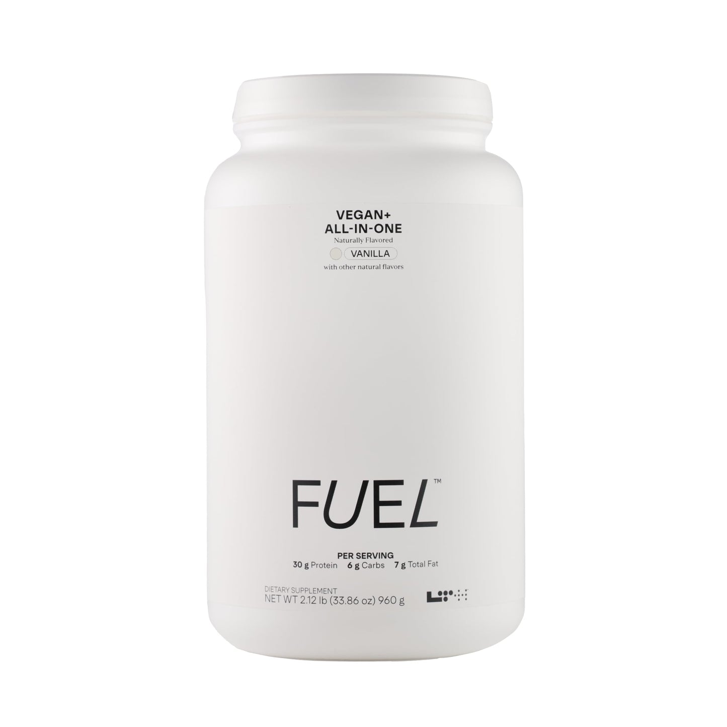 LTH Fuel Vegan & All-in-One - 30g Protein per Serving - Plant-Based Protein Meal Replacement - Vitamins, Minerals, Digestive Enzymes & Probiotics - Meal Supplement - Vanilla, 20 Servings