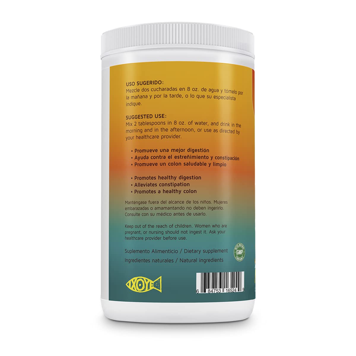 Betel Natural Daily Fibra Suave Formula/Gentle Formula - Gentle Fiber Cleanse (Passion Fruit)