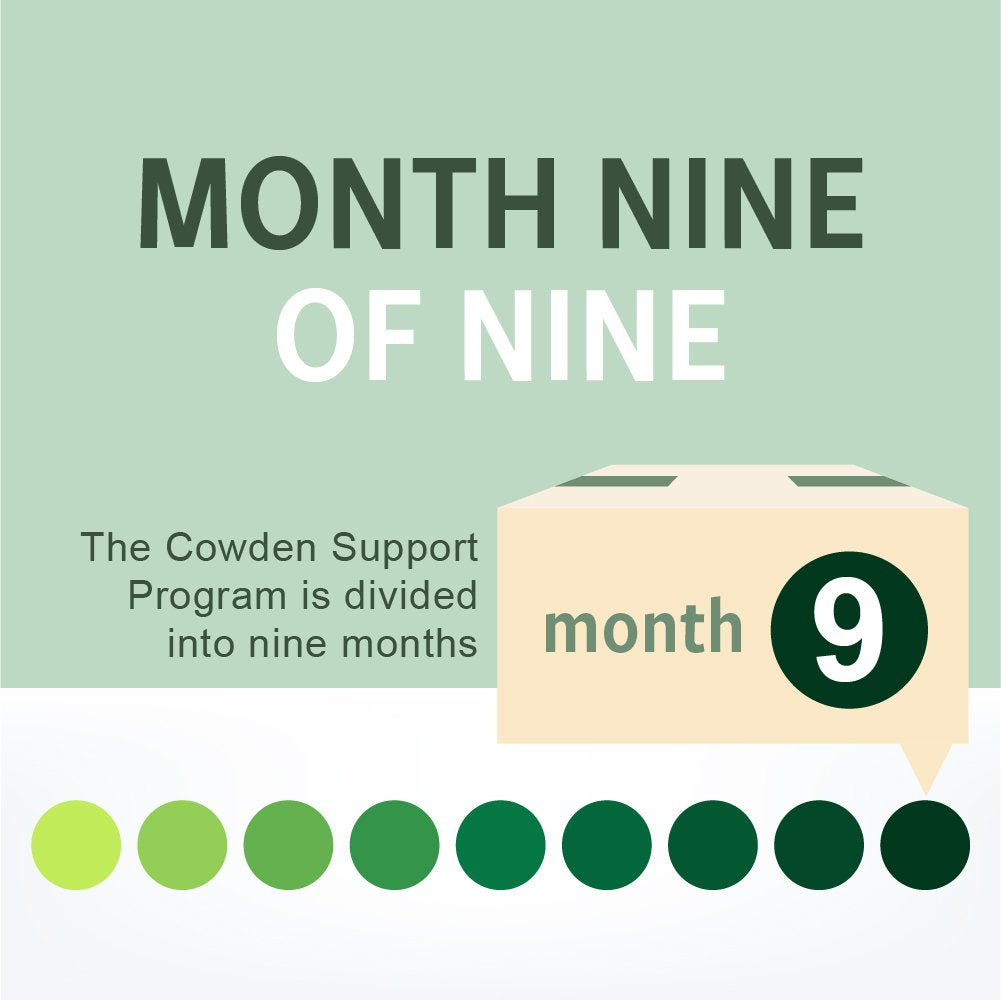 NutraMedix Cowden Support Program Month 9 - Bioavailable Herbal Detox Protocol Including Banderol, Burbur-Pinella, Parsley. Samento Cat's Claw Tincture, Serrapeptase, Magnesium & More (16 Piece Set)