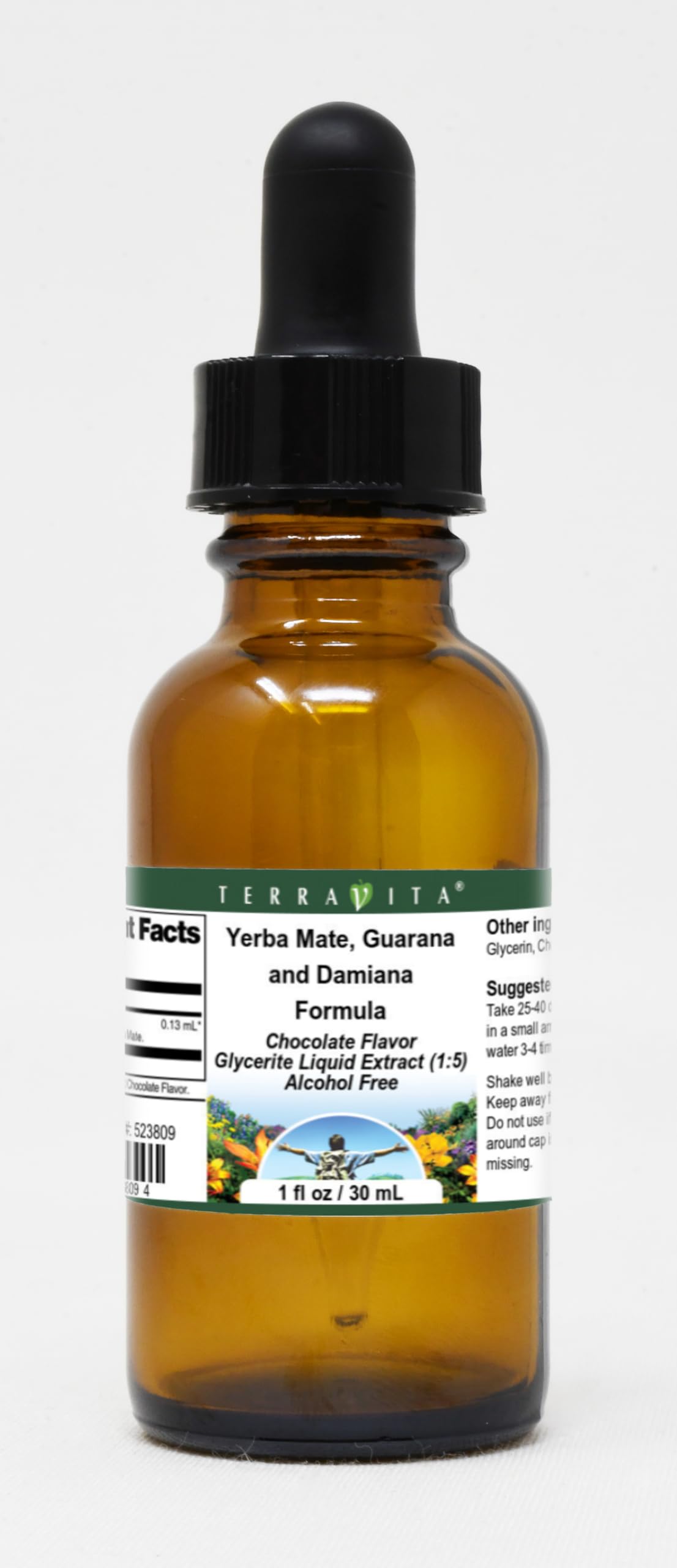 Terravita Slimming Formula Glycerite Liquid Extract (1:5) - Chocolate Flavored (1 oz, ZIN: 523809)