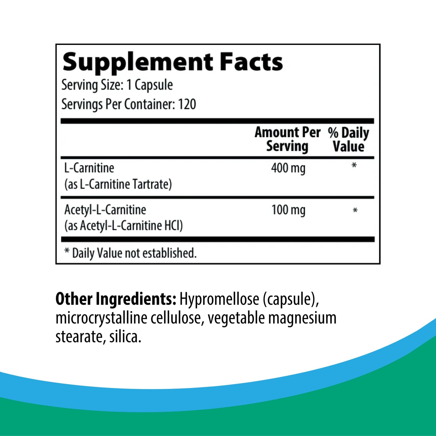 Rootcology by Dr. Izabella Wentz | Carnitine Blend | L-Carnitine & Acetyl-L-Carnitine Formula | Ideal for Vegetarians | 120 Capsules
