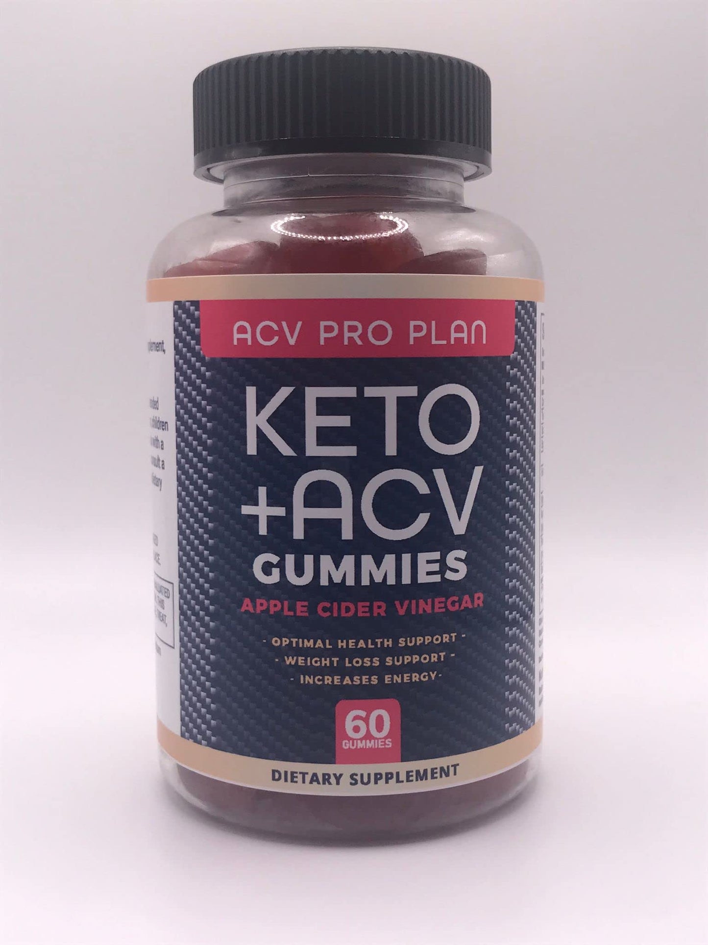 Zonata ACV Pro Plan Gummies, ACV Pro Plan Keto Gummies, 120 Gummies (Pack of 2)