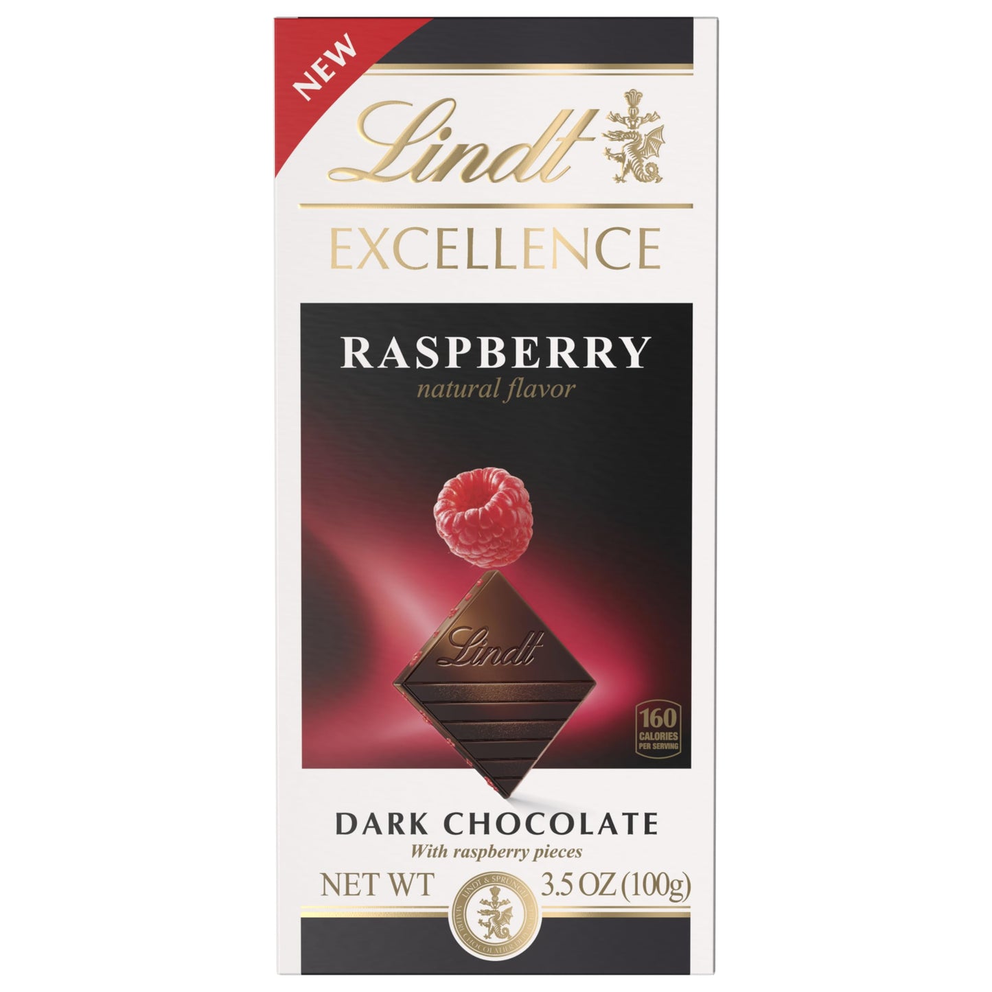 Lindt EXCELLENCE Raspberry Dark Chocolate Candy Bar 12 Pack 35 oz Bar 12 Pack