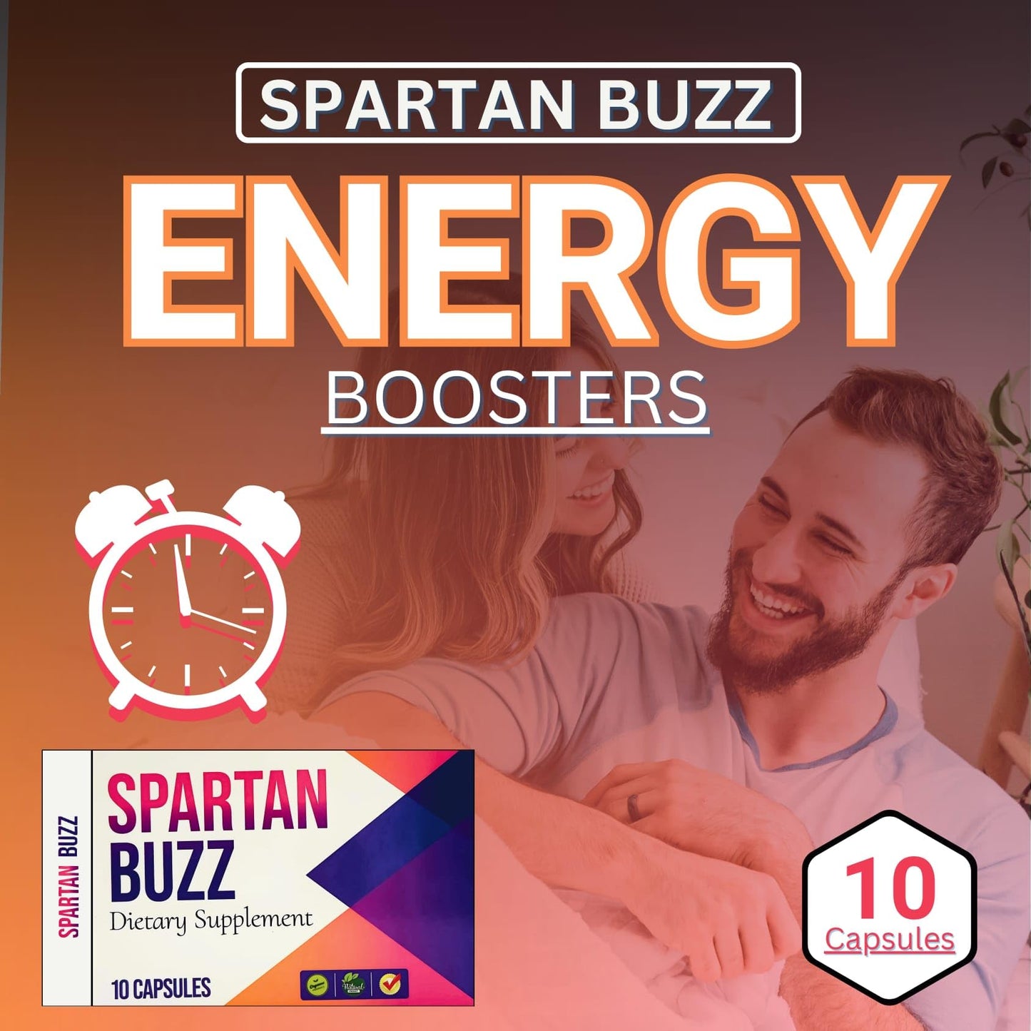 KEEREE Spartan Buzz Sports Nutrition for Improved Performance Stamina Energy and Endurance Support 10 Capsules