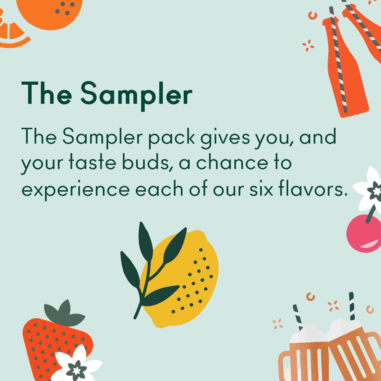 OLIPOP The Sampler 6Flavor Soda Variety Pack Healthy Soda Prebiotic Soft Drinks Supports Digestive Health Gut Health High Fiber Low Calorie Low Sugar Vegan 12 oz 12Pack