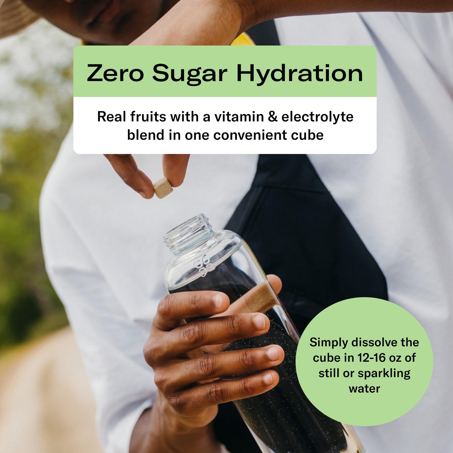 waterdrop Microdrink Iced Tea Sugar Free Low Calories Water Enhancer with Vitamins Pure Tea Leafs Natural Strong Flavor MIX 36 Cubes