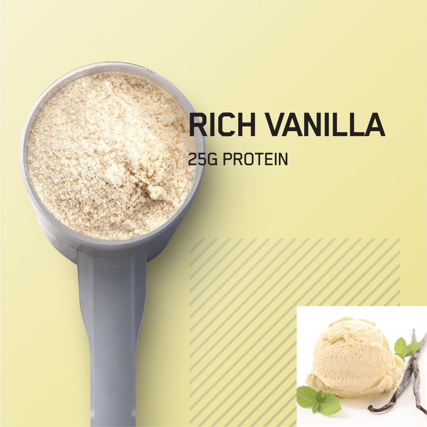 Optimum Nutrition Gold Standard 100% Isolate, Rich Vanilla, 2.91 Pounds, 44 Servings (Packaging May Vary)