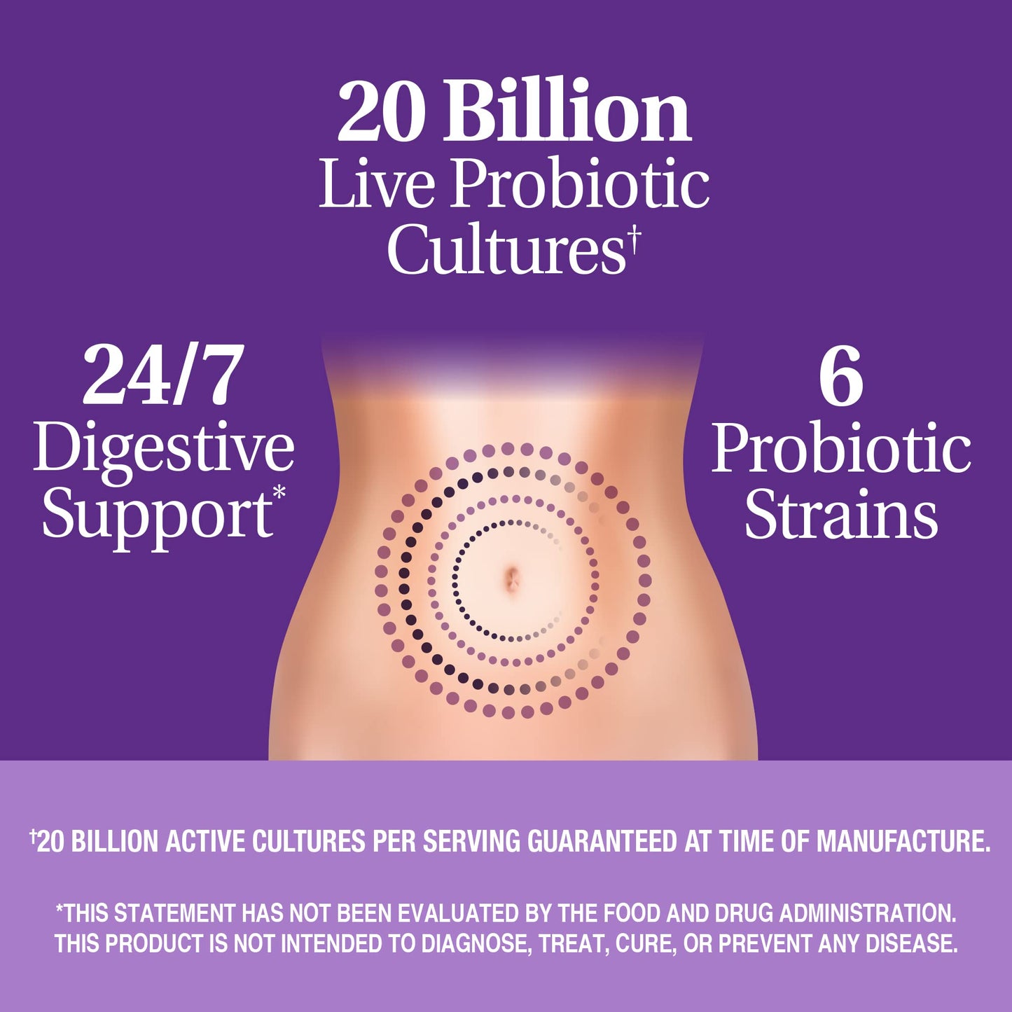 21st Century Advanced Probiotic Capsules, 60 Count (27505)