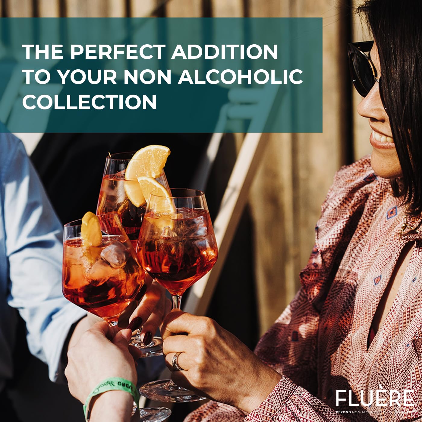 FLUÈRE BITTER Non Alcoholic Aperitivo Bittersweet Liqueur Alternative Award Winning NonAlcoholic Spirit Ideal for NonAlcoholic Cocktails
