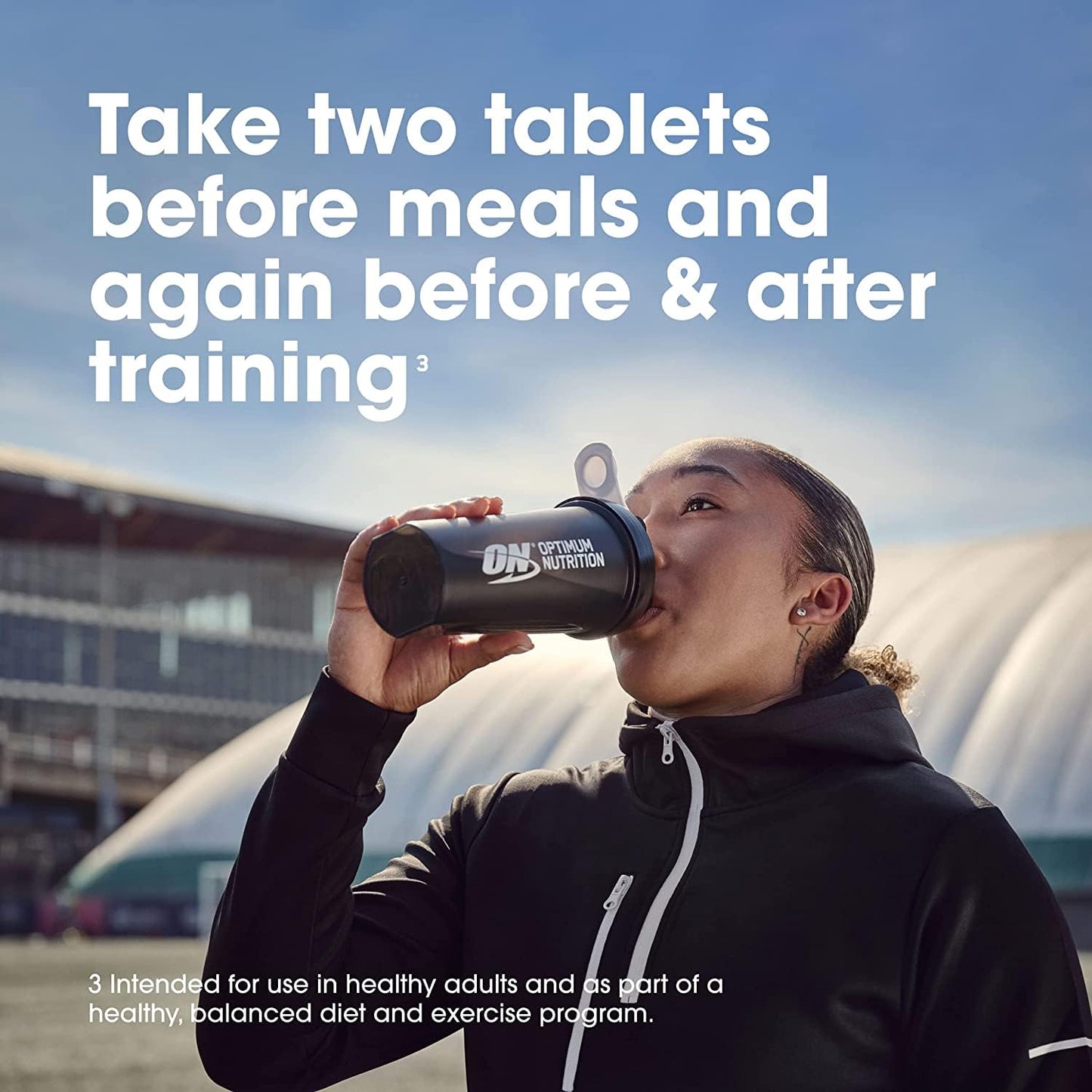 Optimum Nutrition Superior Amino 2222 Tablets, Complete Essential Amino Acids, EAAs, 320 Count