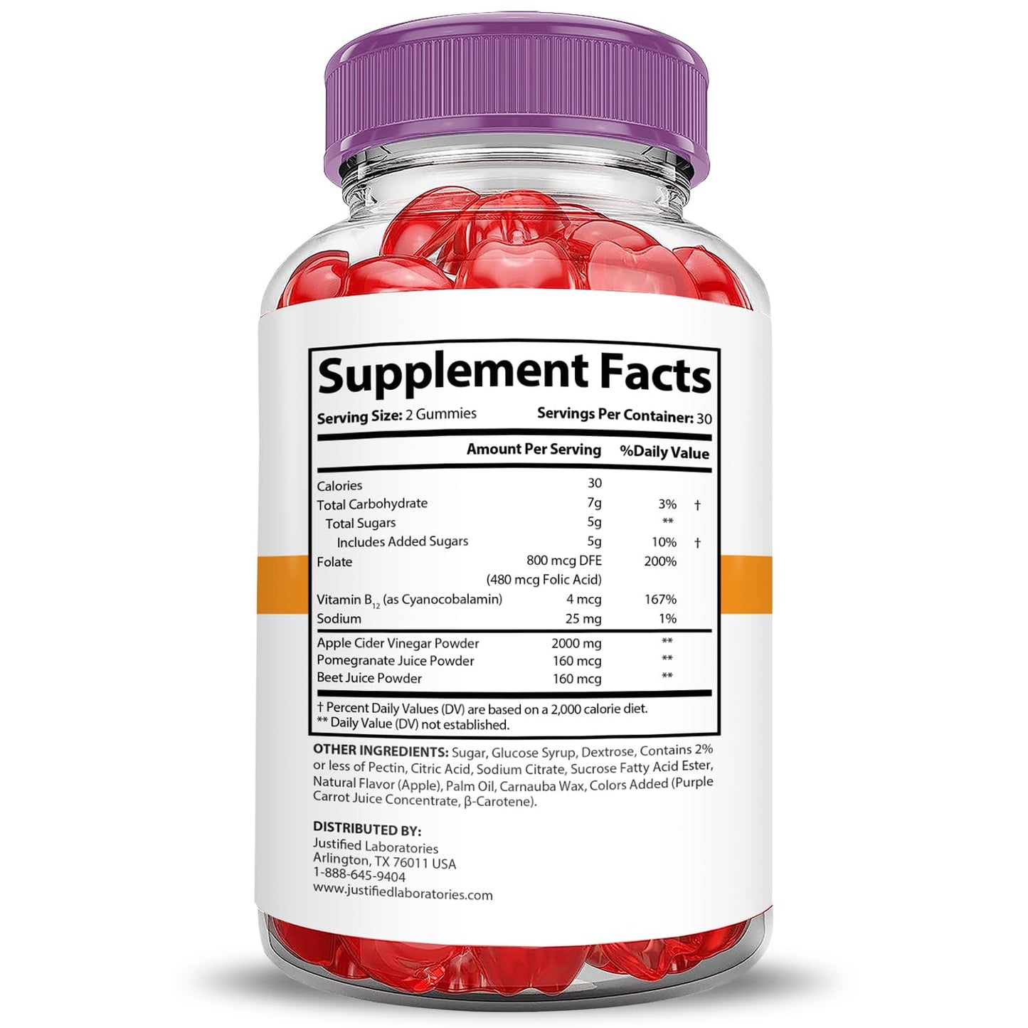(2 Pack) Rapid Ripped Keto ACV Gummies Extreme 2000MG Rapidripped Keto Gummies Apple Cider Vinegar Formulated with Pomegranate Beet Juice Powder B12 Vegan Non GMO 120 Gummys