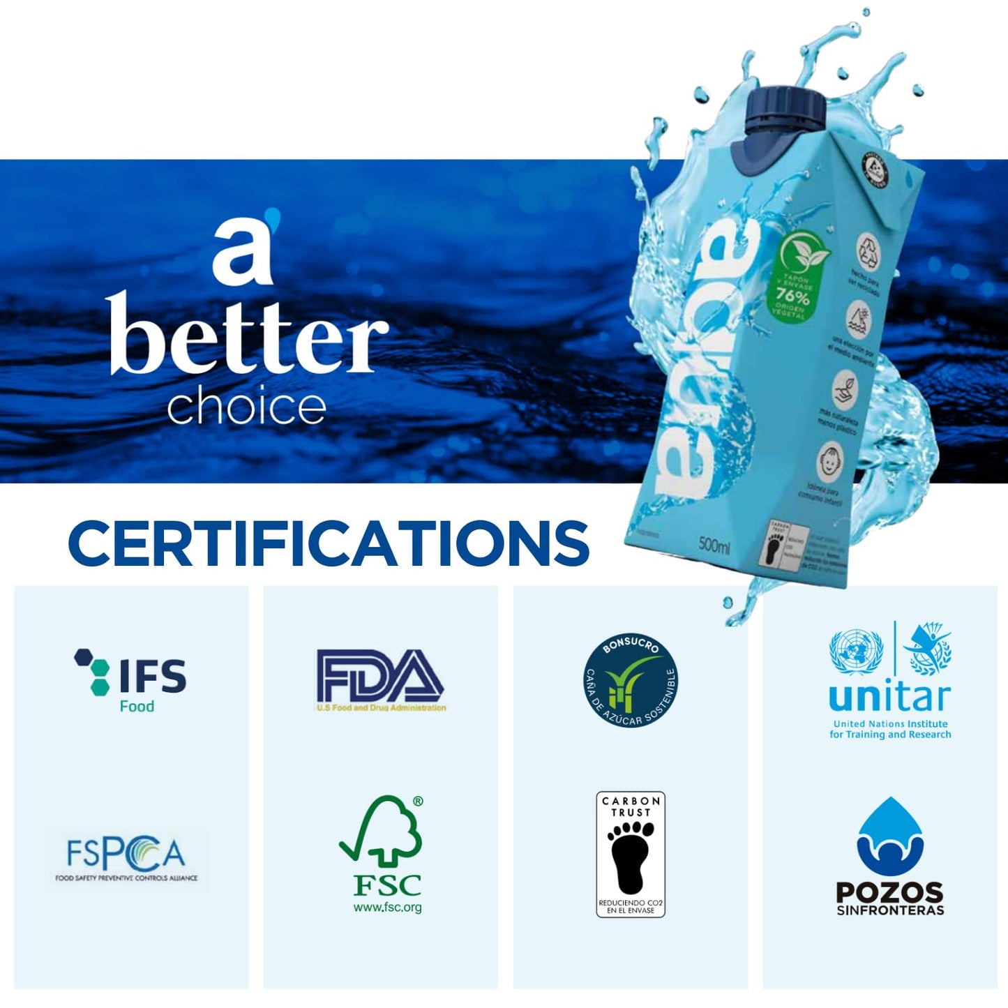 Aqualy Premium Water Purified Water with Essential Minerals EcoFriendly Boxed Water BPAFree NonGMO Free from microplastics Recyclable packaging 6 Pack of 169 fl oz Cartons Plant
