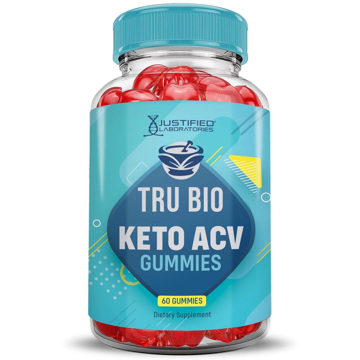 (2 Pack) Tru Bio Keto ACV Gummies Advanced Formula 1000MG TruiBIo Keto Gummies Apple Cider Vinegar Formulated with Pomegranate Beet Juice Powder B12 Vegan Non GMO 120 Gummys