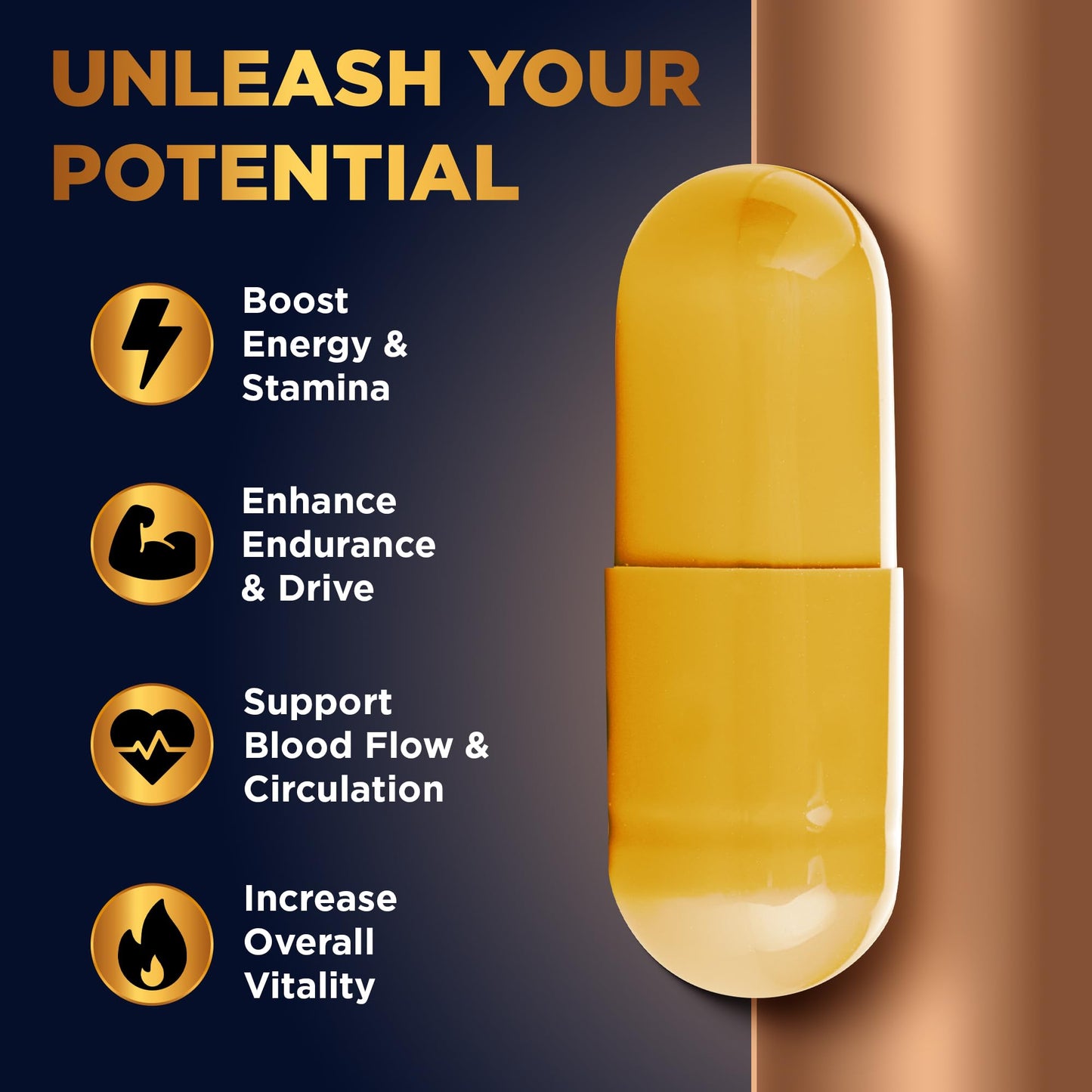 HEALTH FIXER Optimaxus for Energy Support,Endurance and Extra Strength,10 Capsules