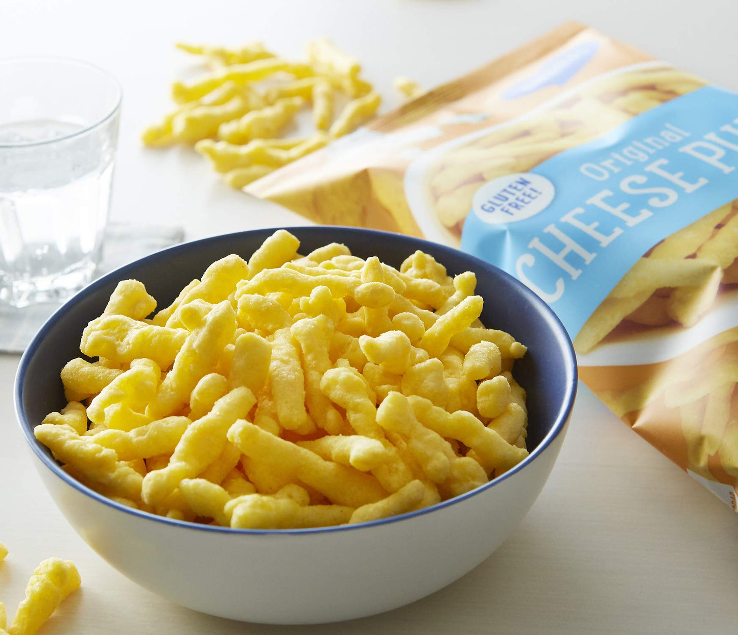 Barbaras Original Cheese Puffs Gluten Free Real Aged Cheese 7 Oz Bag Pack of 12