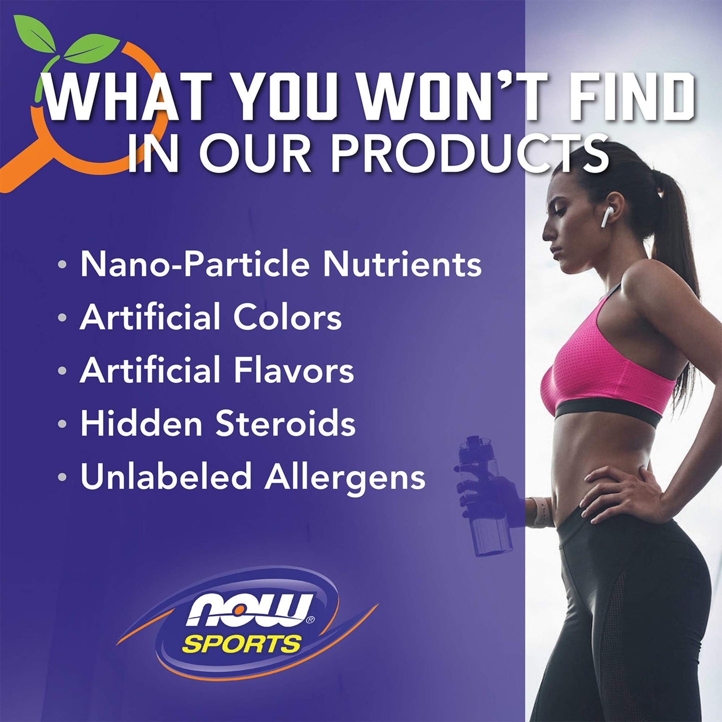 NOW Foods Sports Nutrition, Branched Chain Amino Acids, With Leucine, Isoleucine and Valine, 120 Veg Capsules